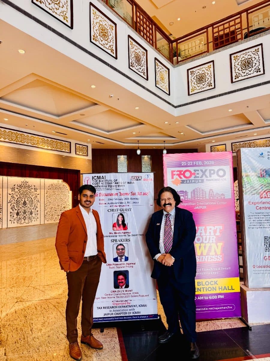 Ranjeet Saini at FRO Expo Jaipur, Rajasthan International Centre