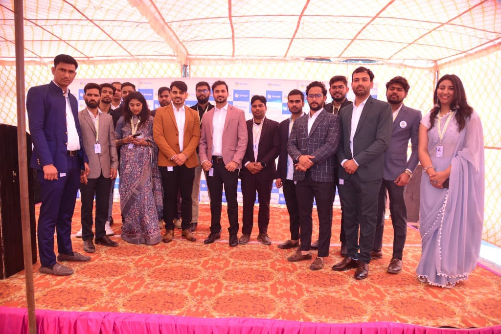 Ranjeet Saini at the Qrologic office opening — together on day one