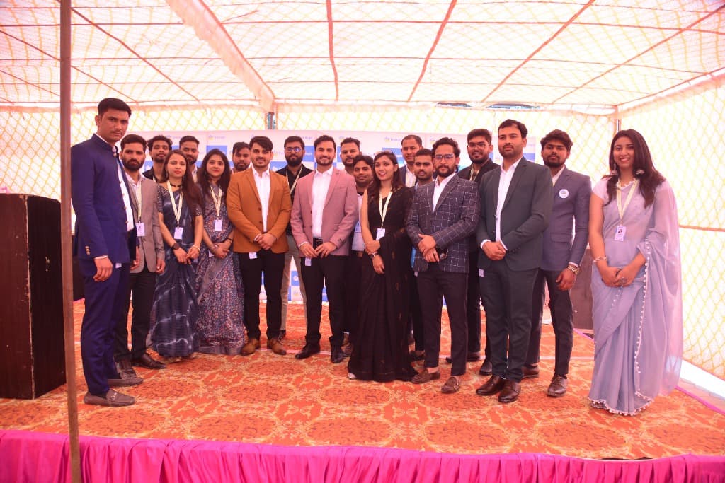 Ranjeet Saini at the Qrologic office opening — our growing team